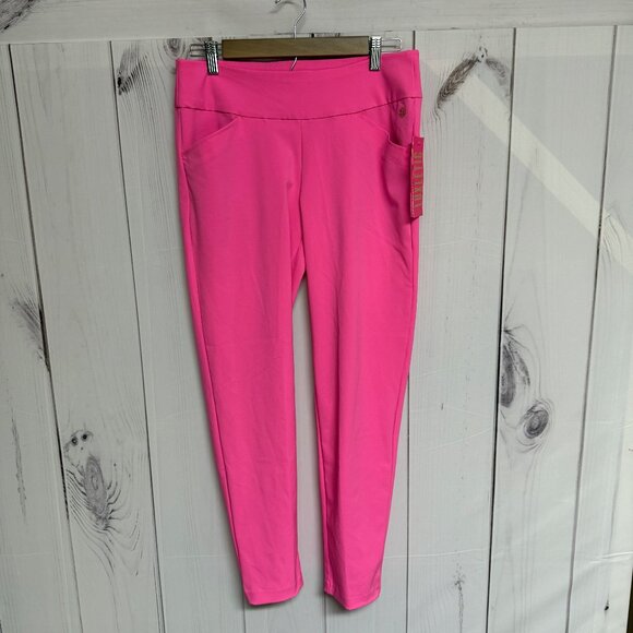 Lilly Pulitzer Corso Pants UPF 50+ 8 Cocatoo Pink NWT - Picture 2 of 11